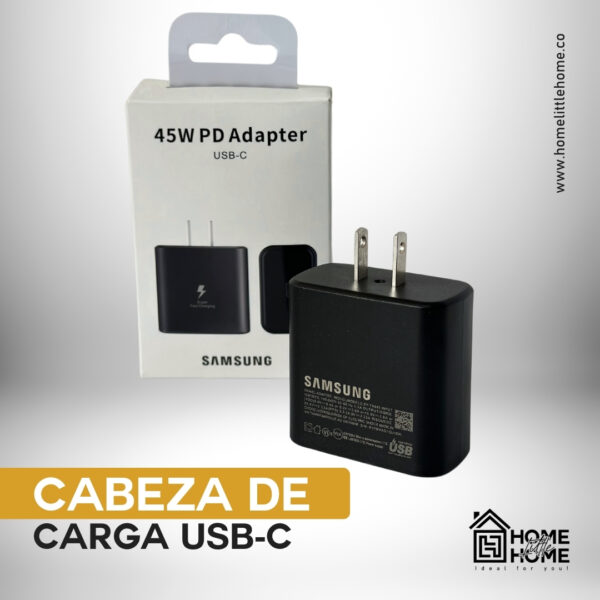 CABEZA DE CARGA TIPO C PARA SAMSUNG CARGA RAPIDA 1.1