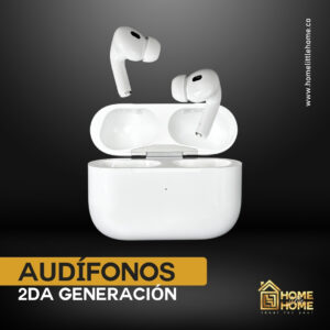 AUDIFONOS AIRPODS 2da GENERACION 1.1, COMPATIBLES CON  ANDROID Y IPHONE – SONIDO FULL Y COMODIDAD (copia)