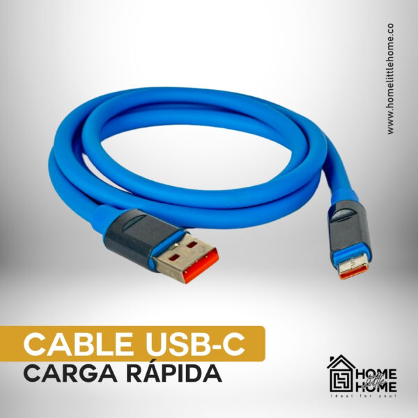 CABLE USB A TIPO C CARGA RAPIDA 3A -