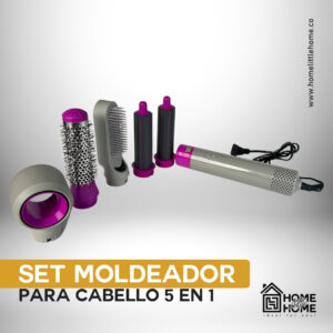 SET MOLDEADOR 5EN1HOT AIR STYLER–VERSATILIDAD PARA TU CABELLO