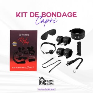 KIT BONDAGE CAPRI-CAMTOYZ – DESCUBRE EL PLACER DE LA SUMISION Y EL CONTROL