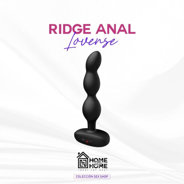 ESTIMULADOR ANAL LOVENSE RIDGE – PLACER PROFUNDO, CONTROL ABSOLUTO
