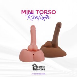 MINI TORSO REALISTA DORIAN – SENSACION AUTENTICA, PLACER SIN LIMITES