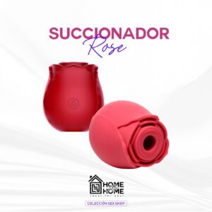 VIBRADOR Y SUCCIONADOR OHLALA ROSE - UN BESO DE PLACER INFINITO🌹💋