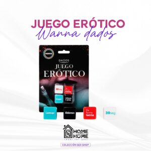 DADOS PARA JUEGOS EROTICOS WANNA  – ATREVETE A JUGAR Y DEJA QUE EL PLACER TE SORPRENDA🎲🔥