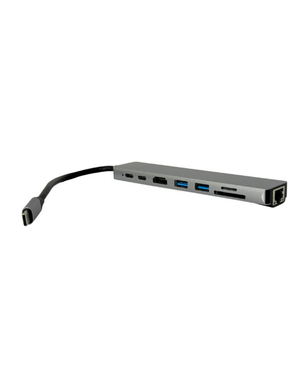 Adaptador Tipo C a HDTV 8 en 1