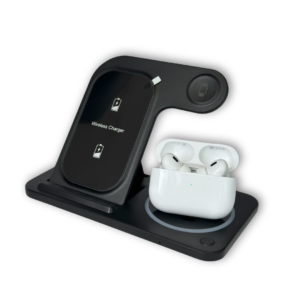 COMBO 2 PREMIUM: CARGADOR 3EN1 + AIRPODS 2DA GENERACION