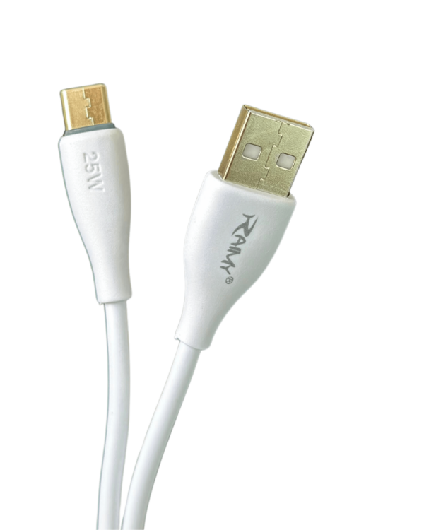 Cabeza y Cable de Carga Tipo C y USB