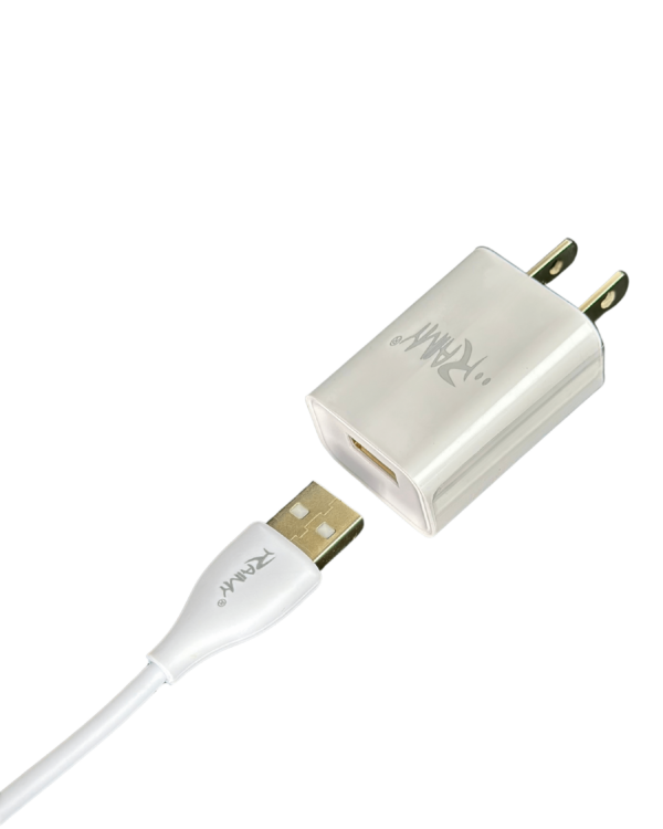 Cabeza y Cable de Carga Tipo C y USB