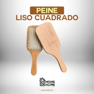 PEINE BAMBU LISO CUADRADO – FUNCIONALIDAD IDEAL 🍃
