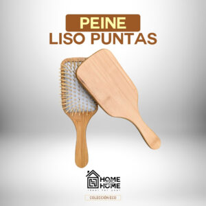 PEINE BAMBU LISO PUNTAS – NO MALTRATA💆‍♀️