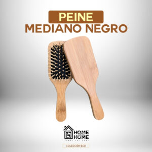PEINE BAMBU MED NEGRO – ESTILO Y FUNCIONALIDAD🌳