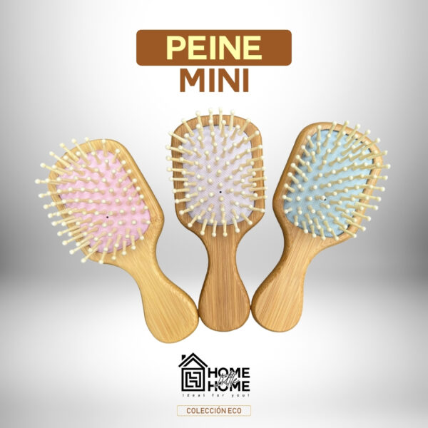 MINI PEINE BAMBU – PEQUEÑO PERO PODEROSO🔥