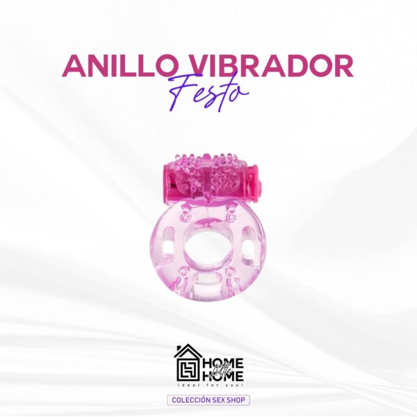 ANILLO VIBRADOR FIESTA-PLACER Y DIVERSION EN CADA ENCUENTRO