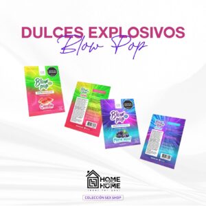 DULCES EXPLOSIVOS BLOW POP - EXPLOSION DE SENSACIONES Y PLACER IRRESISTIBLE