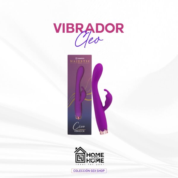 VIBRADOR CLEO MAJESTIC – ELEGANCIA, PODER Y PLACER EN UN SOLO TOQUE