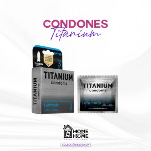 CONDONES TITANIUM X3 – MAXIMA PROTECCION, MAXIMO PLACER