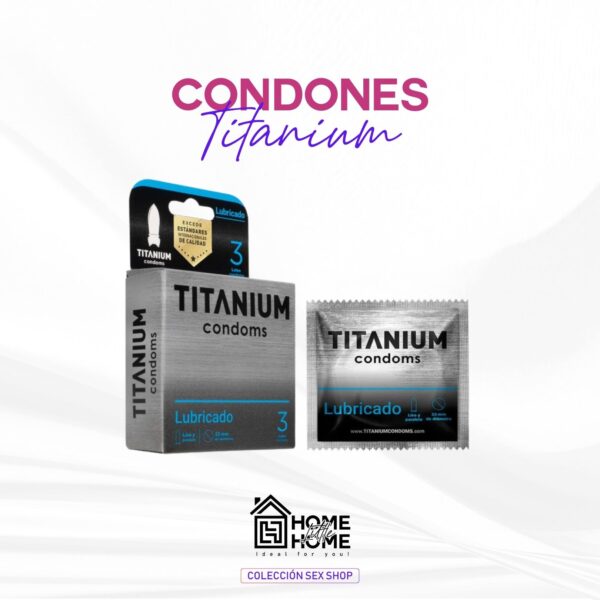 CONDONES TITANIUM X3 – MAXIMA PROTECCION, MAXIMO PLACER