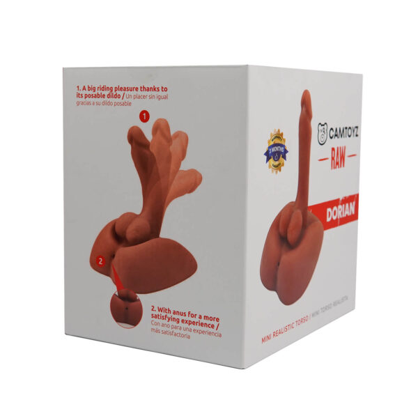 MINI TORSO REALISTA DORIAN – SENSACION AUTENTICA, PLACER SIN LIMITES - Image 2
