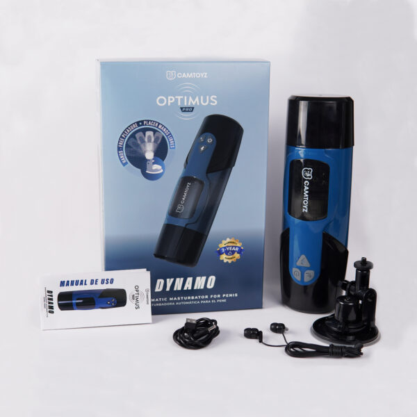 MASTURBADOR MASCULINO DYNAMO OPTIMUS PRO – TECNOLOGIA Y PLACER EN SU MAXIMA EXPRESION - Image 6