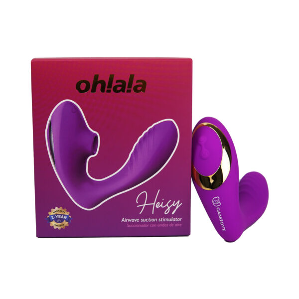 VIBRADOR HEISY OHLALA – PLACER INCONFESABLE, ORGASMOS MEMORABLES - Image 7
