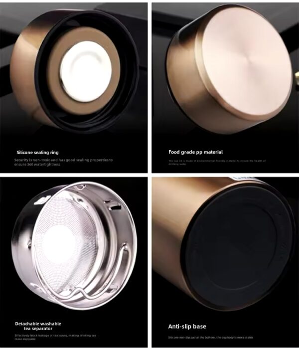 TERMO HAERS 420ML – CALIDAD SUPERIOR CON FILTRO - Image 3