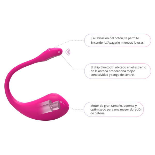ESTIMULADOR LOVENSE LUSH 2 – EL VIBRADOR MAS PODEROSO Y DISCRETO - Image 6