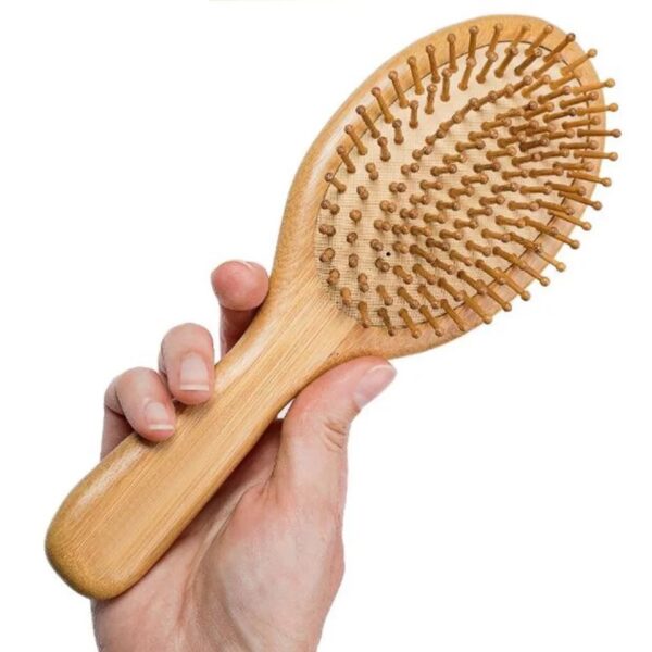 PEINE REDONDO LISO BAMBU–UN TOQUE NATURAL EN TI🌳 - Image 6