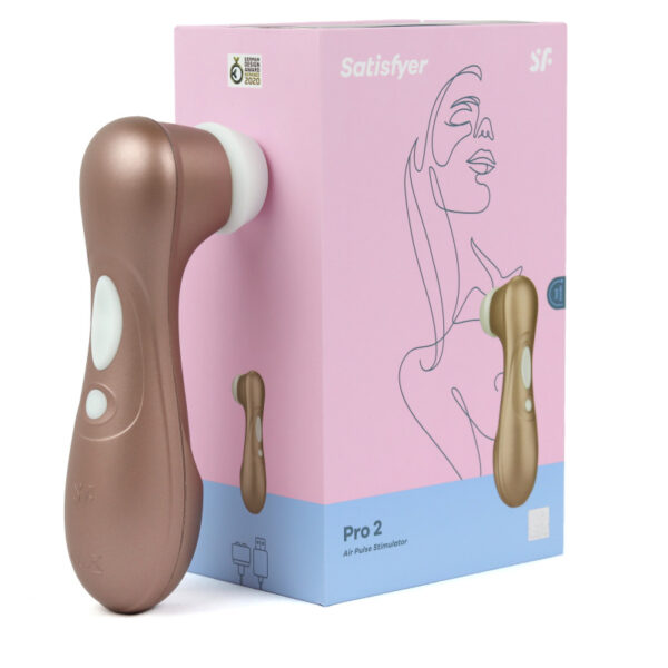 ESTIMULADOR DE CLITORIS SATISFYER PRO 2–ORGASMOS INTENSOS CON ONDAS DE PLACER💖💦 - Image 2