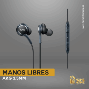 MANOS LIBRES AKG 3.5MM – SONIDO DE ALTA CALIDAD Y CÓMODOS PARA EL DÍA A DÍA