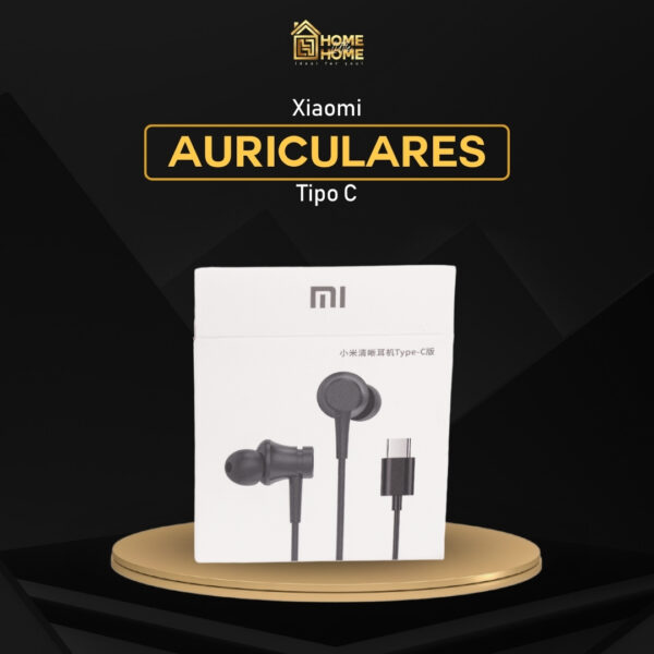 MANOS LIBRES XIAOMI TIPO C – SONIDO CLARO Y DISEÑO FUNCIONAL PARA EL DÍA A DÍA