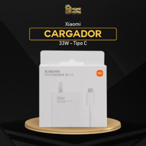 CARGADOR 33W XIAOMI ORIGINAL – CARGA RÁPIDA Y SEGURA PARA TUS DISPOSITIVOS