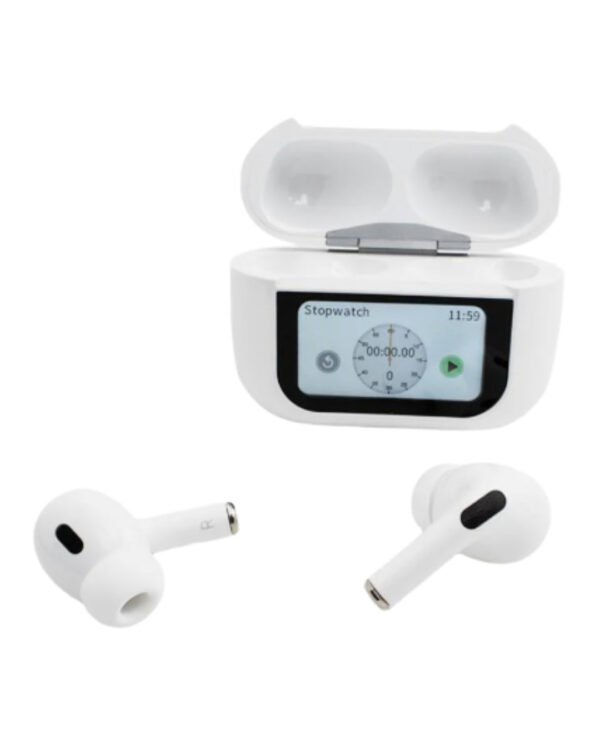 AUDÍFONOS AIRPODS PRO PANTALLA WHITE – SONIDO DE CALIDAD PREMIUM Y CONEXIÓN INALÁMBRICA SUPERIOR - Image 5
