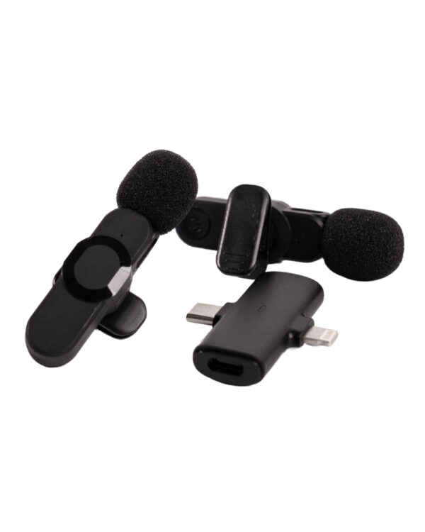 MICRÓFONO DOBLE F18 UNIVERSAL – SONIDO CLARO Y PROFESIONAL PARA GRABACIONES Y TRANSMISIONES - Image 2