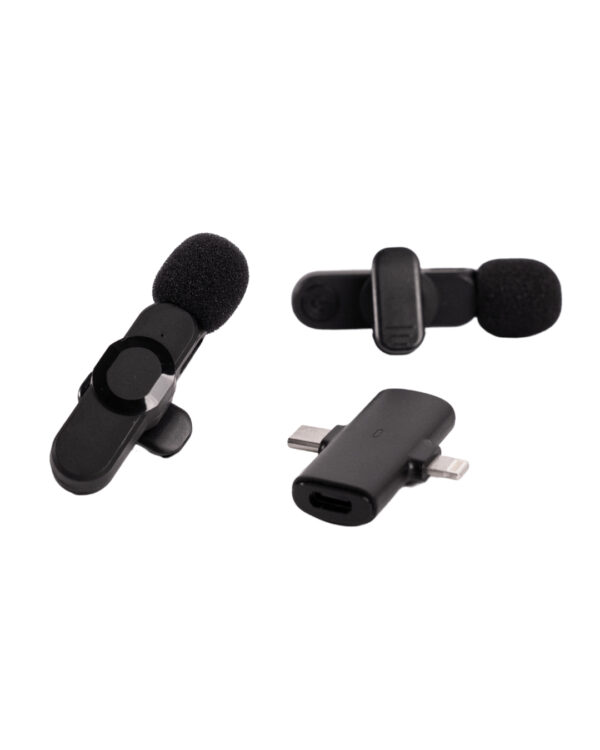 MICRÓFONO DOBLE F18 UNIVERSAL – SONIDO CLARO Y PROFESIONAL PARA GRABACIONES Y TRANSMISIONES - Image 3