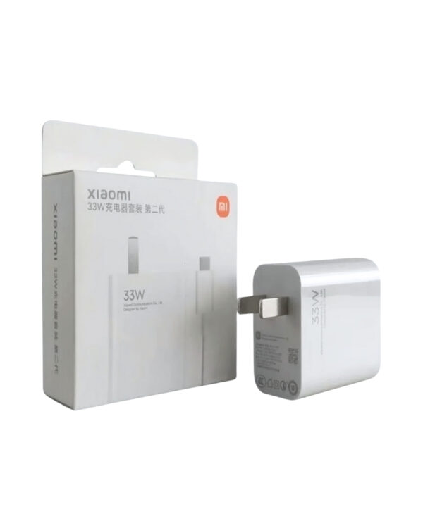 CARGADOR 33W XIAOMI ORIGINAL – CARGA RÁPIDA Y SEGURA PARA TUS DISPOSITIVOS - Image 2