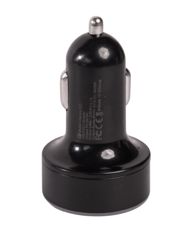 CARGADOR DE CARRO PLUG IN 4USB - 2C – CARGA RÁPIDA Y SEGURA EN TU VEHÍCULO - Image 4