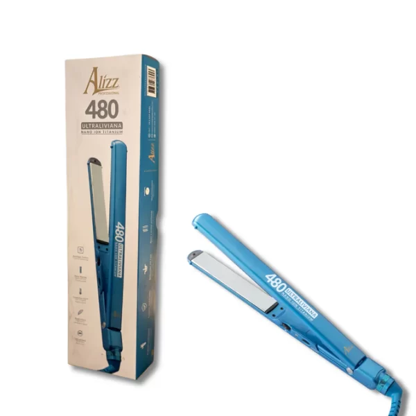 PLANCHA ULTRALIVIANA NANO ION TITANIUM 480 - LLEVALA A DONDE QUIERAS - Image 2