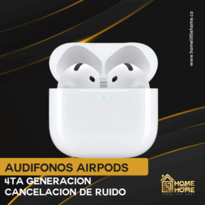 AUDÍFONOS AIRPODS 4TA GENERACIÓN PARA ANDROID Y APPLE – SONIDO QUE TE MUEVE