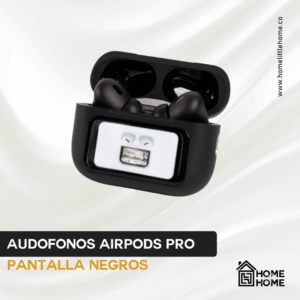 AUDÍFONOS AIRPODS PRO PANTALLA BLACK, 1.1 – EXCLUSIVIDAD, SONIDO Y ESTILO EN UN SOLO PAQUETE