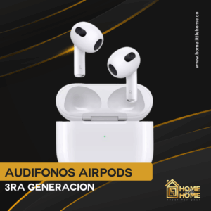 AUDIFONOS AIRPODS 3RA GENERACIÓN IPHONE-ANDROID – SONIDO INALÁMBRICO, EXPERIENCIA INIGUALABLE