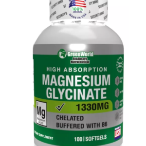 GLISINATO DE MAGNESIO 1330MG - ENERGÍA, RELAJACIÓN Y BIENESTAR MUSCULAR
