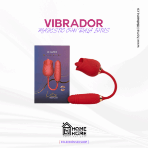 MAJESTIC VIBRADOR CON BALA LOTUS – DOBLE PLACER, DOBLE INTENSIDAD