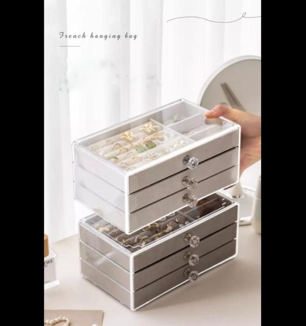 MINI JOYERO CAJA ORGANIZADOR DE JOYAS O ACCESORIOS - Image 2