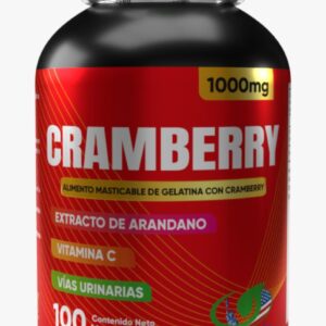 CRAMBERRY X 1000MG - DEFENSA NATURAL PARA TU SALUD URINARIA