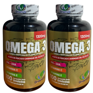 COMBO OMEGA3 x 1300MG CADA UNA X 2 UNDS - NUTRICIÓN Y BIENESTAR