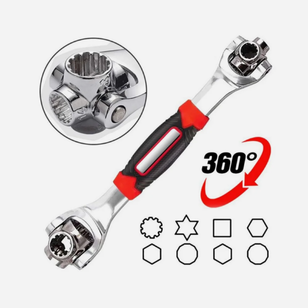 LLAVE INGLESA MULTIUSOS WRENCH 48 EN1 UNIVERSAL PROFESIONAL - Image 3