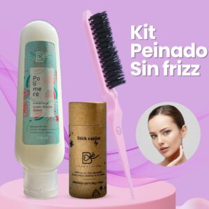 KIT PEINADO SIN FRIZZ - CONTROL TOTAL EN MINUTOS | LUCE UN CABELLO PULIDO Y PERFECTO SIN SALIR DE CASA