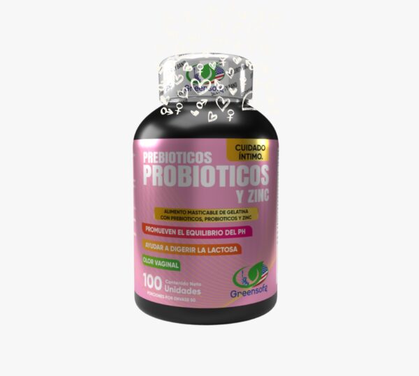 PREBIOTICOS, PROBIOTICOS Y ZINC - CUIDADO INTIMO
