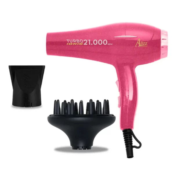 SECADOR TURBO IONIC 21.000 ROSE CON DIFUSOR - TU ALIADO DE BELLEZA - Image 2